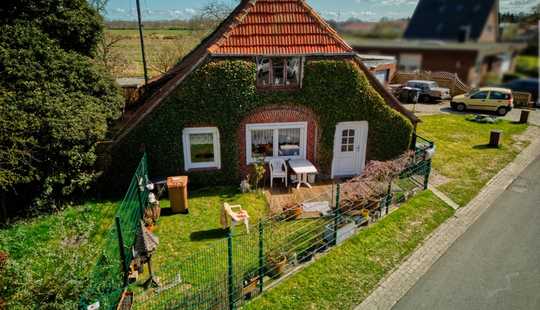 Bild von Charmantes Bauernhaus mit großem Potenzial in Bockhorn-Steinhausen ,Sanierung, Neubau oder Teilverka