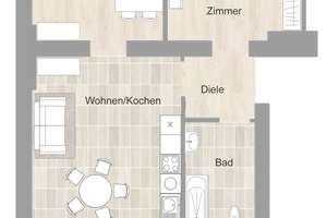 ** Modernisierte 2-Zi-Wohnung sucht neuen Bewohner ** – Simsonstr. 47, 45147 Holsterhausen, Essen – Vorschaubild 17