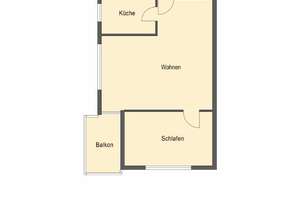 Modernisierte 2-Zimmer-Wohnung mit Balkon in Stuttgart-Stammheim! – Walter-Sigel-Str. 22, 70439 Stammheim-Mitte, Stuttgart – Vorschaubild 2