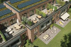 Großzügige Dachterrasse mit Blick ins Grüne – Die vollständige Adresse der Immobilie erhältst du vom Anbieter., 22607 Groß Flottbek, Hamburg – Vorschaubild 9
