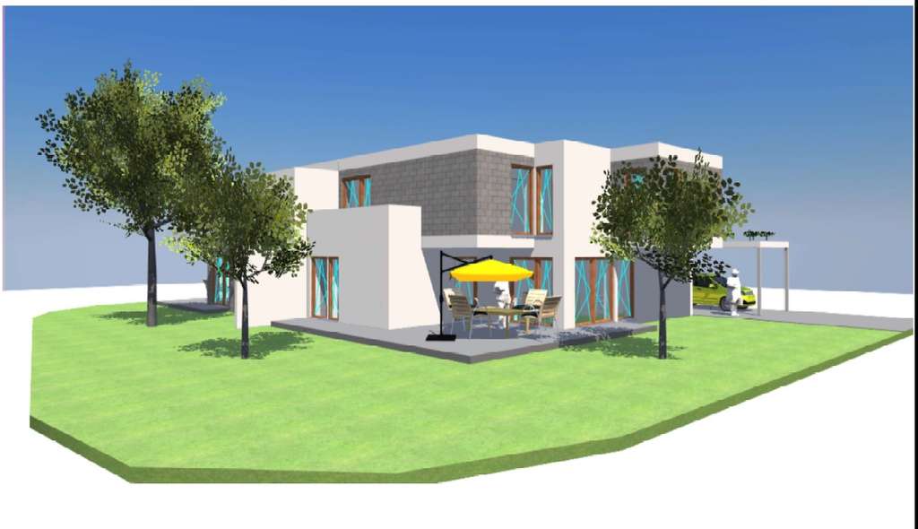 Immobilie in Steinheim - Doppelhaus als Ausbauhaus im neuen Wohnviertel Oppersiek in Steinheim
 - Bild 0