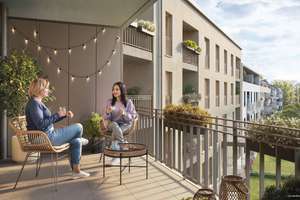 Helle 2‑Zimmer‑Wohnung mit offenem Wohn‑/Essbereich & Balkon – Niehler Straße 346-348, 50735 Niehl, Köln – Vorschaubild 2