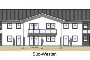 Neubau - sonnenverwöhnte, moderne KfW 55 Gartenwohnung mit Terrasse direkt in Cham zu verkaufen – Die vollständige Adresse der Immobilie erhältst du vom Anbieter., 93413 Cham – Vorschaubild 12
