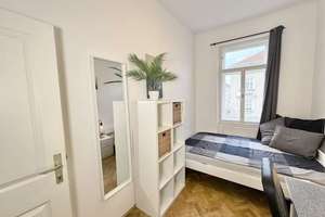 Sanierte 6-Zimmer-Altbauwohnung mit Fischgrät-Parkett — WG-geeignet in Schleußig – Die vollständige Adresse der Immobilie erhältst du vom Anbieter., 4229 Schleußig, Leipzig – Vorschaubild 3