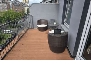Nachmieter gesucht. Voll möblierte 1-Zimmer-Wohnung in Düsseldorf Pempelfort – 40477 Pempelfort, Düsseldorf – Vorschaubild 2