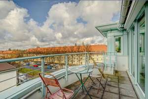 Möbliert: Helle Maisonettewohnung mit Balkon und Dachterrasse – Die vollständige Adresse der Immobilie erhältst du vom Anbieter., 81377 Am Waldfriedhof, München – Vorschaubild 18