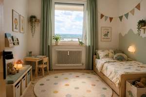 Großzügiges Wohnen über den Dächern: 4-Zi.-Whg. mit Traumaussicht & TG-Platz – Die vollständige Adresse der Immobilie erhältst du vom Anbieter., 72762 Reutlingen-Mitte, Reutlingen – Vorschaubild 5