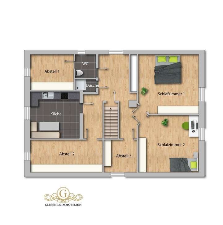 Grundriss Obergeschoss