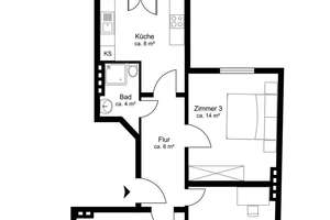 Altona: Top-geschnittene 3-Zi. Altbauwohnung mit Balkon – Präsident-Krahn-Straße 23, 22765 Altona-Nord, Hamburg – Vorschaubild 13