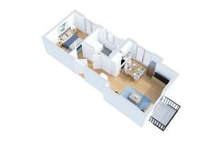 Neuwertige 2-Zimmer-Wohnung Nähe BMW/Olympiapark, komplett möbliert und sofort einzugsbereit! – Die vollständige Adresse der Immobilie erhältst du vom Anbieter., 80809 Am Riesenfeld, München – Vorschaubild 9