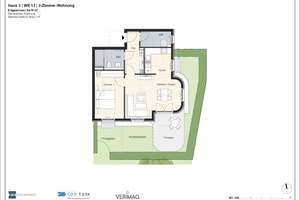 Moderne 2-Zimmer-Gartenwohnung mit großer Südterrasse – Marlene-Dietrich-Allee 21, 14482 Babelsberg Süd, Potsdam – Vorschaubild 6
