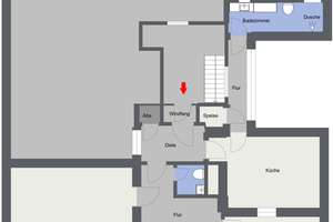 Wohnen an der Theresienstraße + Altstadt Ingolstadt + ca. 130 m² + 3 ZKB + Saniert! – Theresienstraße 14, 85049 Mitte, Ingolstadt – Vorschaubild 12