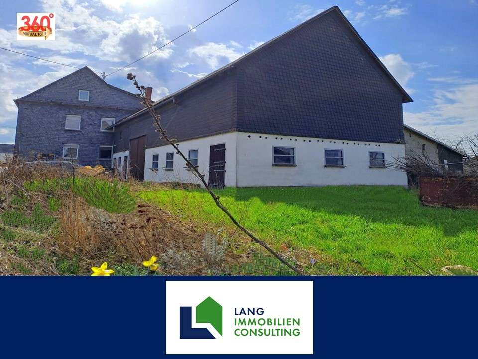 Zweifamilienhaus mit neuer Nahwärme, Carport und Scheune – viel Platz für Wohnen & Hobby, Rhein Hunsrück Kreis – Bild 1