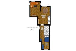 Praktische 2-Zimmerwohnung nahe Uniklinik inkl. Duschbad & optional Einbauküche – Dodendorferstr. 112, 39112 Leipziger Straße, Magdeburg – Vorschaubild 9