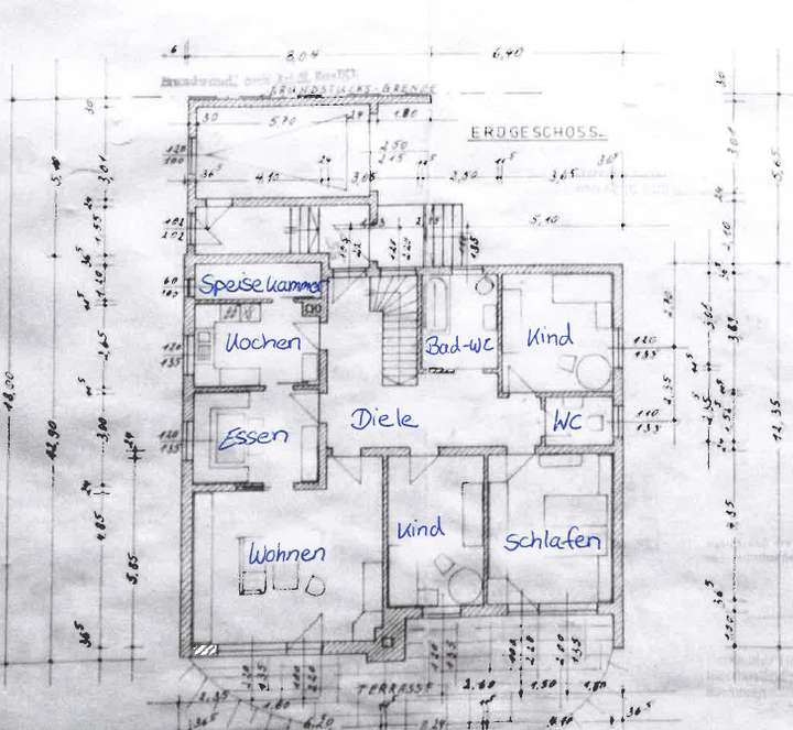 Grundriss Erdgeschoss