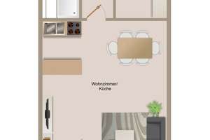 Moderne 1,5 Zimmerwohnung mit Lift, Balkon und Einbauküche zu vermieten – Schadowstraße 8, 39108 Stadtfeld Ost, Magdeburg – Vorschaubild 6