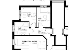 KFW 40/ Neubau in Ruhiger Lage von Lechhausen – Die vollständige Adresse der Immobilie erhältst du vom Anbieter., 86169 Lechhausen-West, Augsburg – Vorschaubild 6