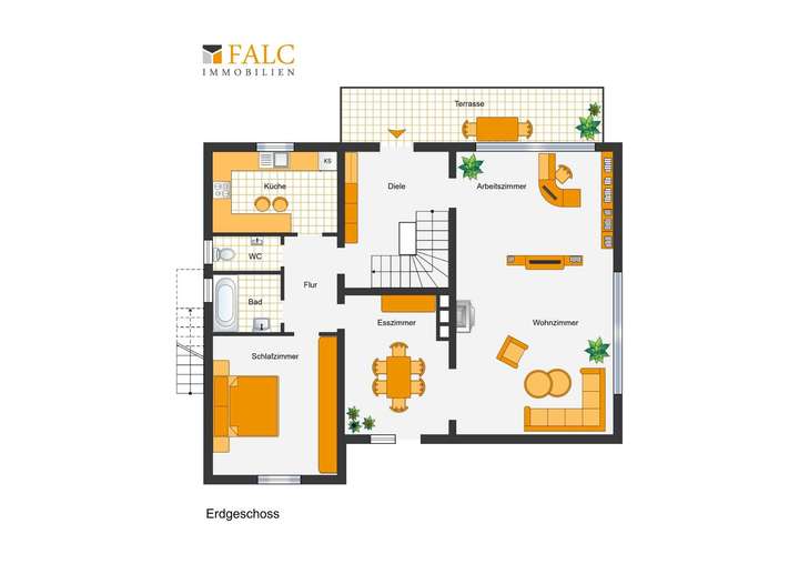 Grundriss Obergeschoss