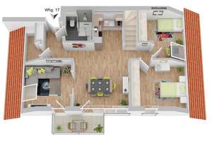 KfW-40-QNG Neubauprojekt in Schloss Neuhaus – Zukunftsorientiert wohnen & nachhaltig investieren – Die vollständige Adresse der Immobilie erhältst du vom Anbieter., 33104 Schloß Neuhaus, Paderborn – Vorschaubild 2
