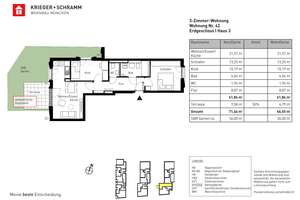 Erstbezug München-Aubing: 3 Zimmer mit Garten, inkl. Einbauküche – Industriestraße 30, 81245 Altaubing, München – Vorschaubild 10
