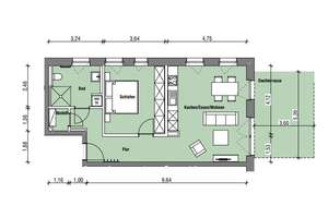 Moderne Neubauwohnung mit Dachterasse – Essexweg 30, 48167 Gremmendorf-West, Münster – Vorschaubild 15