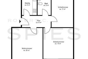 Gepflegte 3-Zimmer-Wohnung mit Loggia und Tageslichtbad – Die vollständige Adresse der Immobilie erhältst du vom Anbieter., 28329 Neue Vahr Südwest, Bremen – Vorschaubild 7
