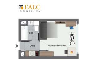 Einmaliges Apartment - einmalige Lage – 50823 Neuehrenfeld, Köln – Vorschaubild 5