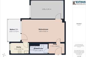 Gepflegt, gut geschnitten und mit Balkon – 2-Zimmer-Wohnung in Edigheim – 67069 Edigheim, Ludwigshafen am Rhein – Vorschaubild 16