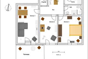 Zentrale, einzugsfertige 3-Zimmer-Wohnung mit Südterrasse in Erlangen – Die vollständige Adresse der Immobilie erhältst du vom Anbieter., 91052 Rathenau, Erlangen – Vorschaubild 15