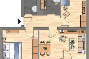 3-Zimmer-Wohnung in Siegen Wenscht – 57078 Geisweid, Siegen – Vorschaubild 7