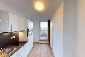 ** Vollmöbliertes 2-Zimmer-Apartment mit moderner EINBAUKÜCHE und französischem BALKON **