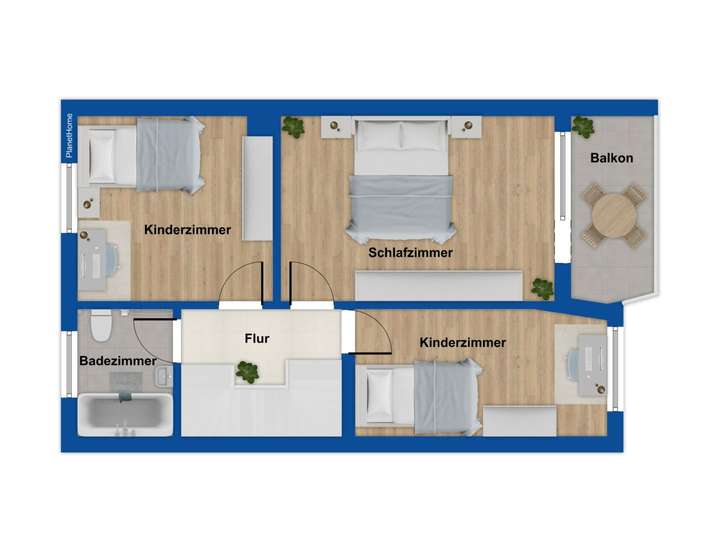 Grundriss - Obergeschoss