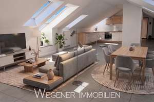 *** Loft-Charakter: 3-Zi-DG-Wohnung mit 2 Bäder und KFZ Stellplatz in guter Lage Trudering! *** – 81825 Gartenstadt Trudering, München – Vorschaubild 3