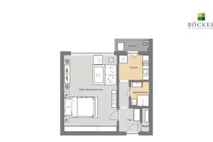 Stilvoll möblierte 1-Zimmer-Wohnung mit Balkon in begehrter Lage von Meerbusch-Büderich – Die vollständige Adresse der Immobilie erhältst du vom Anbieter., 40667 Meerbusch – Vorschaubild 13