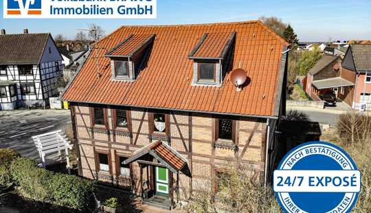 Bild von Überraschend geräumiges Fachwerkjuwel mit pflegeleichtem Grundstück!