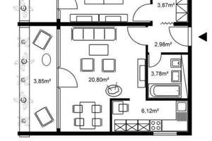 Nachmieter ab dem 01.10.2026 gesucht  – 2-Zimmer-Wohnung mit Fernblick in Wiesbaden-Dotzheim – Hans- Böckler-Str. 2, 65199 Dotzheim, Wiesbaden – Vorschaubild 6