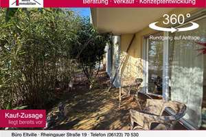 Wohnen am Main: Wunderschöne 2 ZKB-Erdgeschosswohnung mit Terrasse in 1-A-Lage von Mainz-Kosth