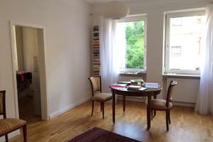 Schöne Altbauwohnung in Stuttgart-West: möbliert, 2 Zi. + Balkon – Reinsburgstr. 146, 70197 Rotebühl, Stuttgart – Vorschaubild 4