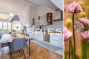 Maritimes Wohnen: Schöne 4-Zimmer-Maisonettewohnung mit Blick auf die Weser 