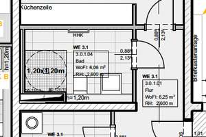 Wohnhighlight im Erstbezug: Terrasse, viel Platz zur Entfaltung & optionale Einbauküche – Dufourstraße  3, 4107 Zentrum-Süd, Leipzig – Vorschaubild 19
