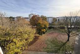 Blick vom Balkon hinten