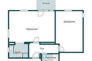 Helle 2-Zimmer-Wohnung in Kornwestheim | Terrasse, Garten, TG, renoviert & E-Rollläden – Die vollständige Adresse der Immobilie erhältst du vom Anbieter., 70806 Kornwestheim – Vorschaubild 15