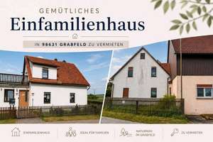 Zuhause mit 4 Zimmern und viel Platz in Grabfeld – 98631 Grabfeld – Vorschaubild 1