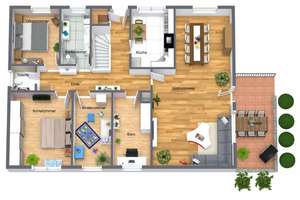 Einfamilienhaus mit großzügigem Garten, Schwimmbad und Garage – Die vollständige Adresse der Immobilie erhältst du vom Anbieter., 67227 Kernstadt, Frankenthal (Pfalz) – Vorschaubild 17