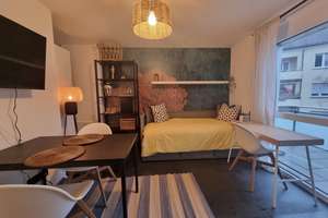 Möbliertes Apartment mit Balkon in zentraler Lage – Schwabstraße 139B, 70193 Hölderlinplatz, Stuttgart – Vorschaubild 1