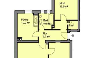3-Zimmerwohnung mit modernem Bad – Speyerer Str. 8, 90443 Nürnberg – Vorschaubild 9