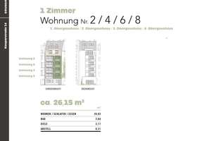 Ein Zuhause mit Veedel-Charme! Modernisierte 1-Zimmer Wohnung in der Kasparstraße 14, Köln - WE 6 – Kasparstraße 14, 50670 Neustadt/Nord, Köln – Vorschaubild 4
