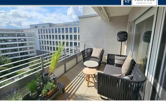 Moderne Penthouse-Wohnung in zentraler Lage MA mit Loggia + Aufzug + TG Stellplatz