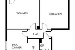 Günstige 2-Zimmer Wohnung mit Balkon – Donaustr. 1, 76199 Weiherfeld-Dammerstock, Karlsruhe – Vorschaubild 6