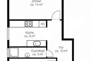 Zwei Zimmer. Ein perfekter Spot! – Die vollständige Adresse der Immobilie erhältst du vom Anbieter., 22303 Winterhude, Hamburg – Vorschaubild 7
